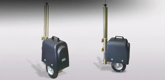 Casit rolly industrial wheel type swing gate opener for 180° gates.