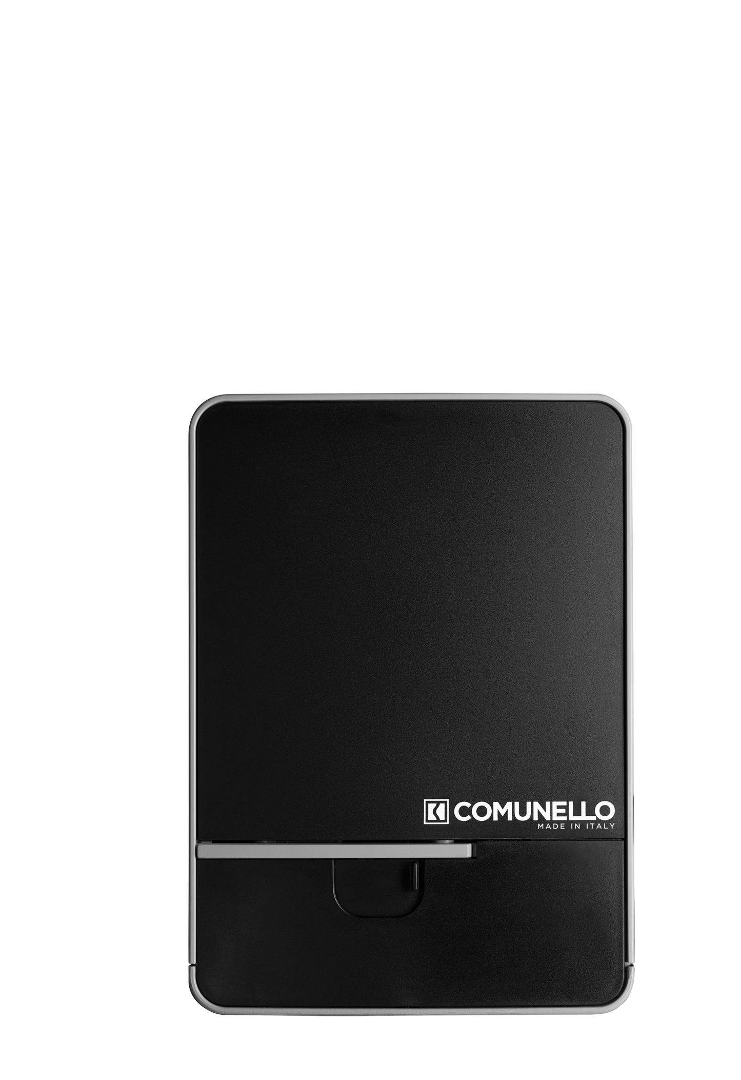 Comunello Fort 1500kg sliding gate motor, sleek design, made in Italy.