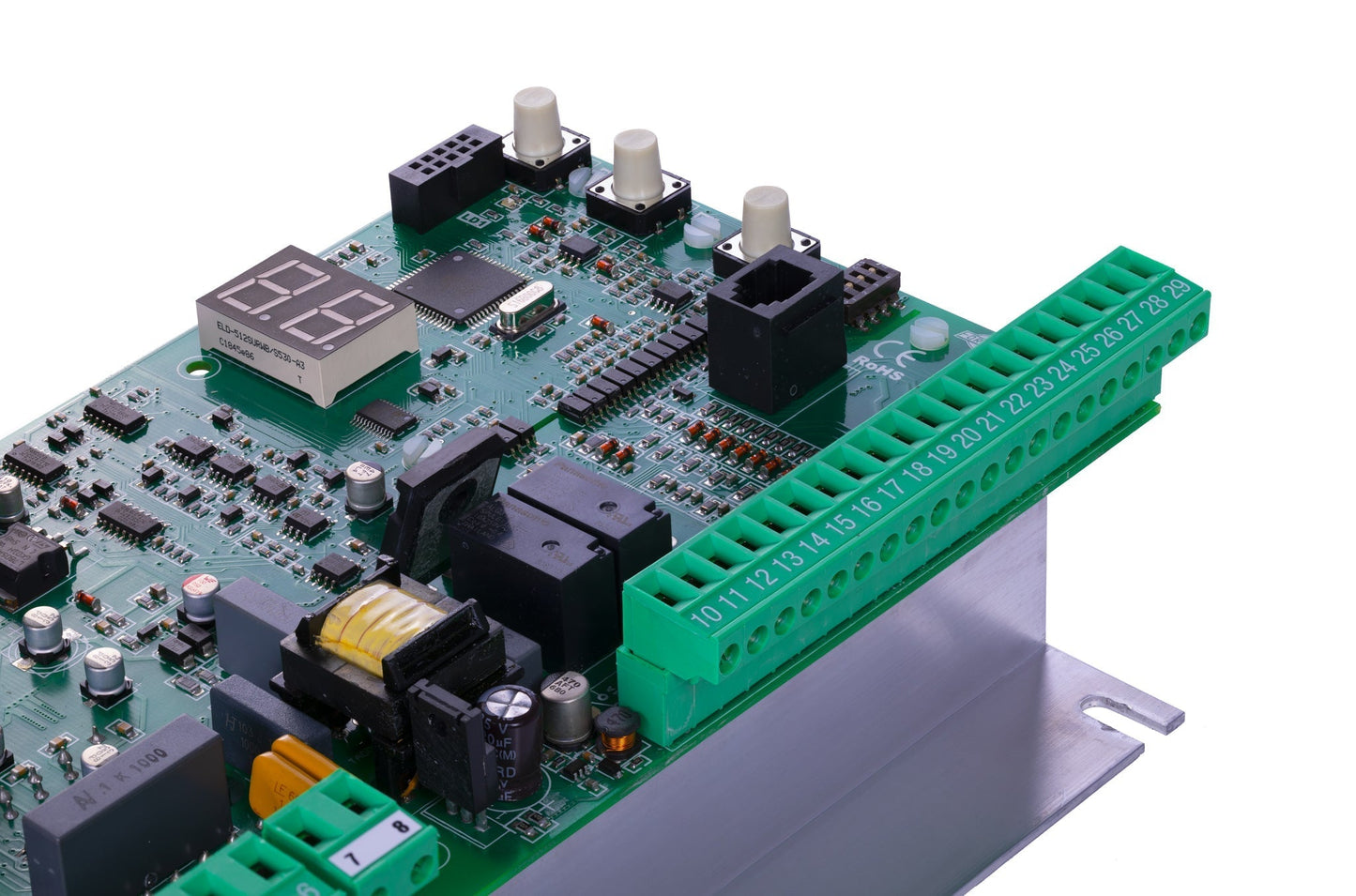 Quiko Ercole 2500KG Sliding Gate Motor circuit board for industrial gate automation.