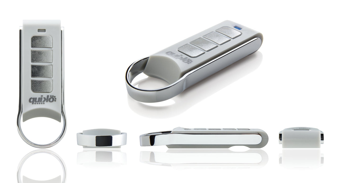 Remotes- Quiko Automation 4-Channel Remotes with sleek design.