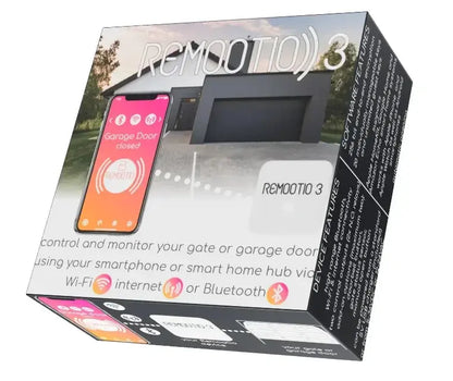 Remootio 3 smart gate controller box with Wi-Fi & Bluetooth for remote access via smartphone