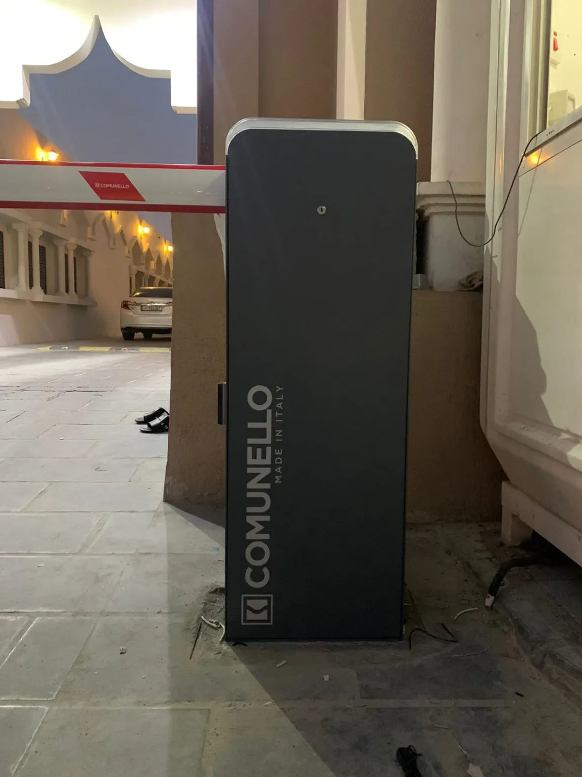 Comunello automatic barrier operator installed in Qatar